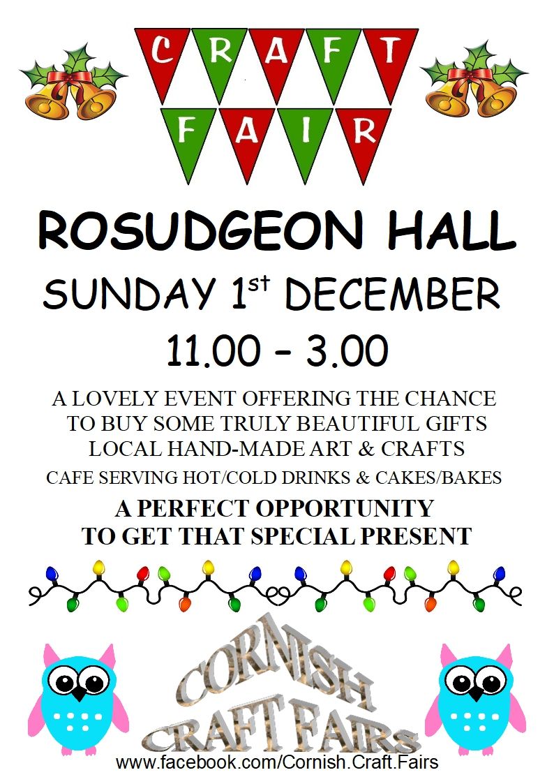 Rosudgeon Christmas Craft fair