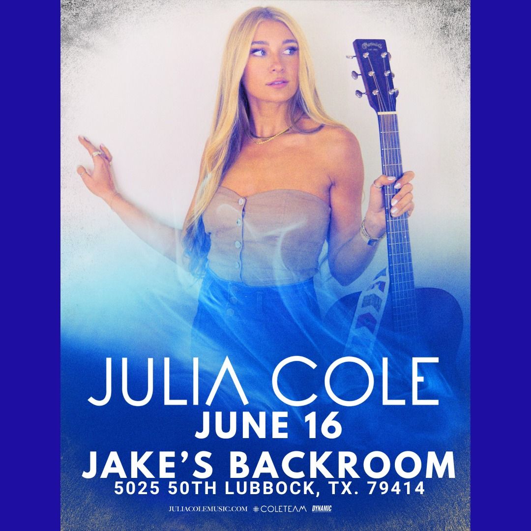 Julia Cole LIVE at Jake's Backroom