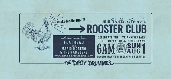 Rooster Club 6AM Show returns! Flathead & Mario Moreno