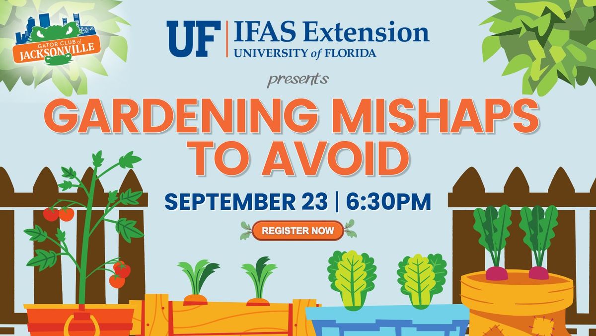 Gardening Mishaps To Avoid