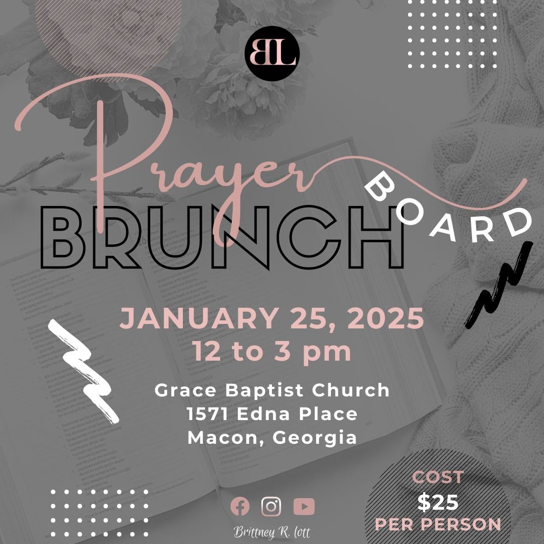 Blessings & Brunch: Prayer Board Party