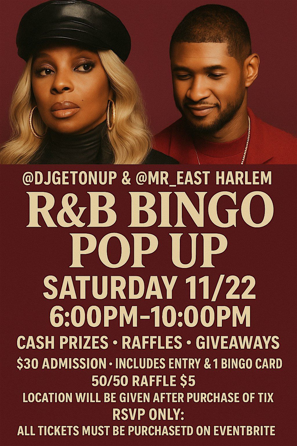 R&B Bingo Night