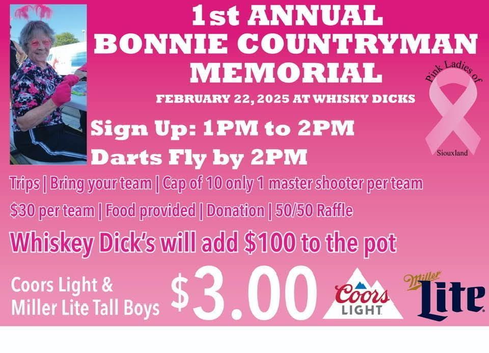 1st Annual Bonnie Countryman Memorial 