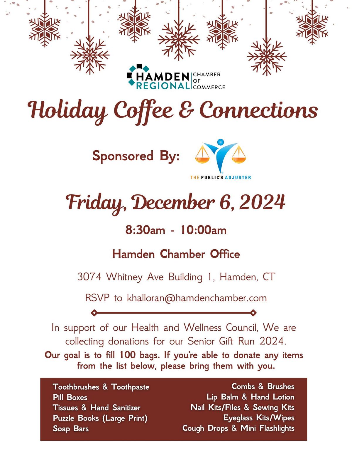 Holiday Coffee and Connections