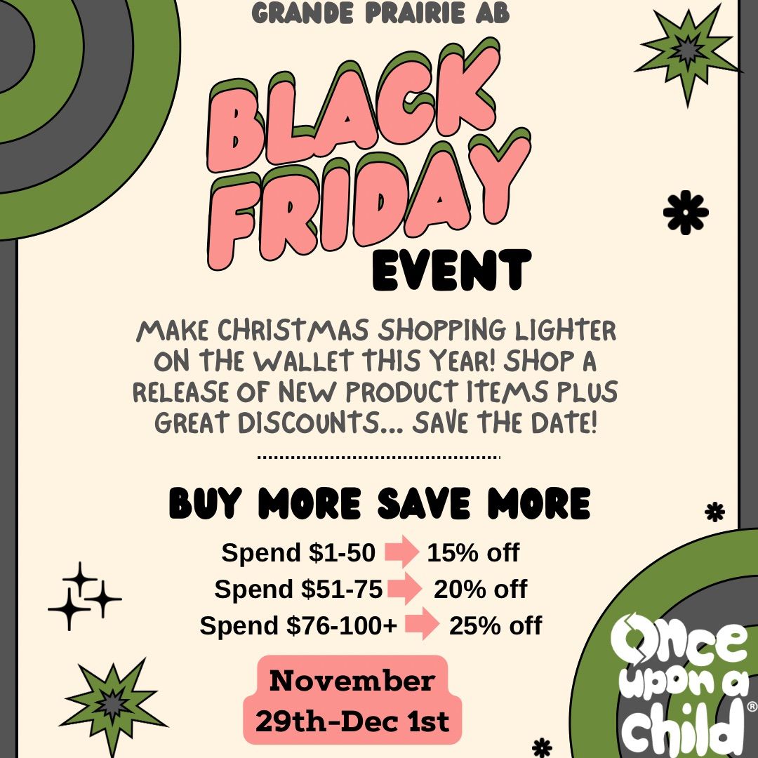 Black Friday Event!