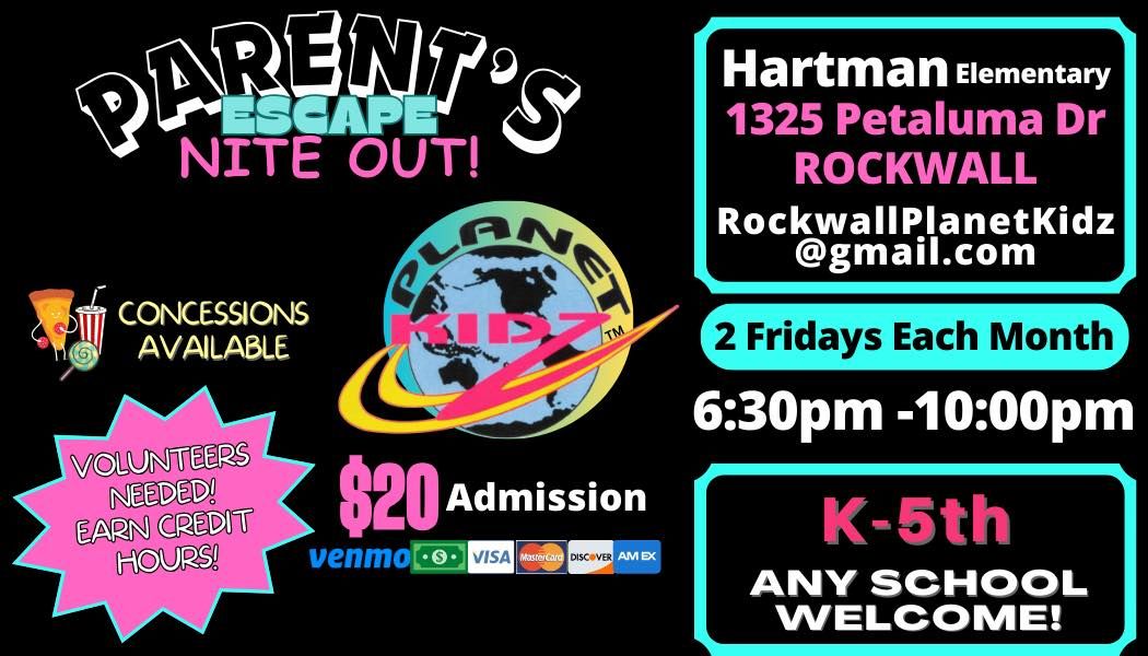 Planet Kidz~Parent's Nite Out!