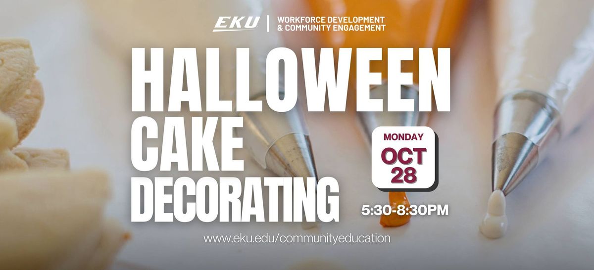 EKU: Halloween Cake Decorating