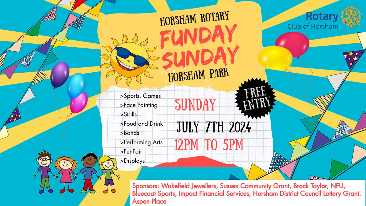 Horsham Rotary's Funday Sunday