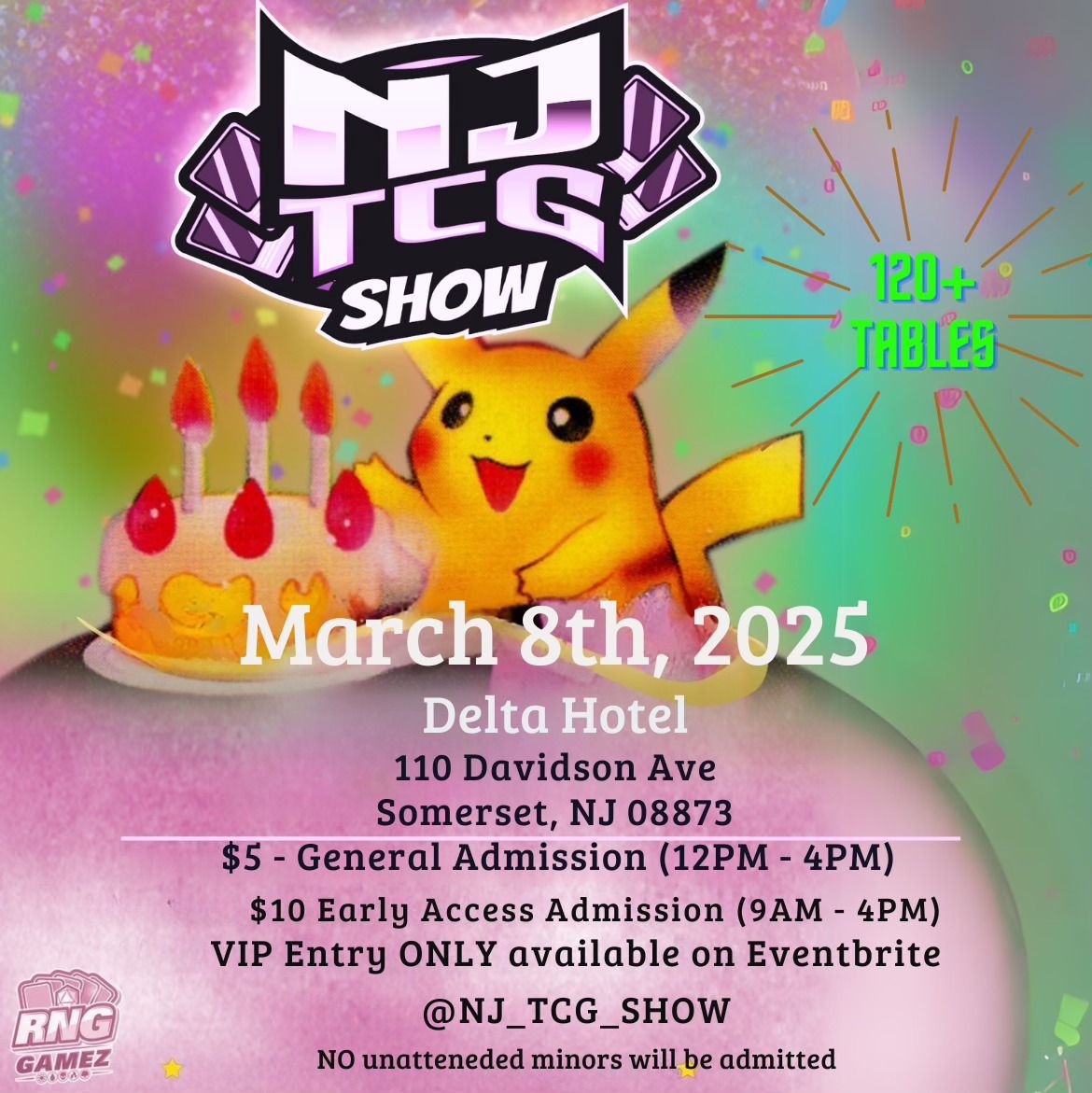 NJ TCG Show March 2025