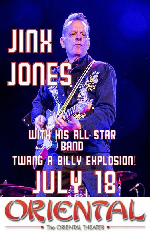 Jinx Jones Twang-a-Billy Explosion, The Oriental Theater, Denver, 18 ...