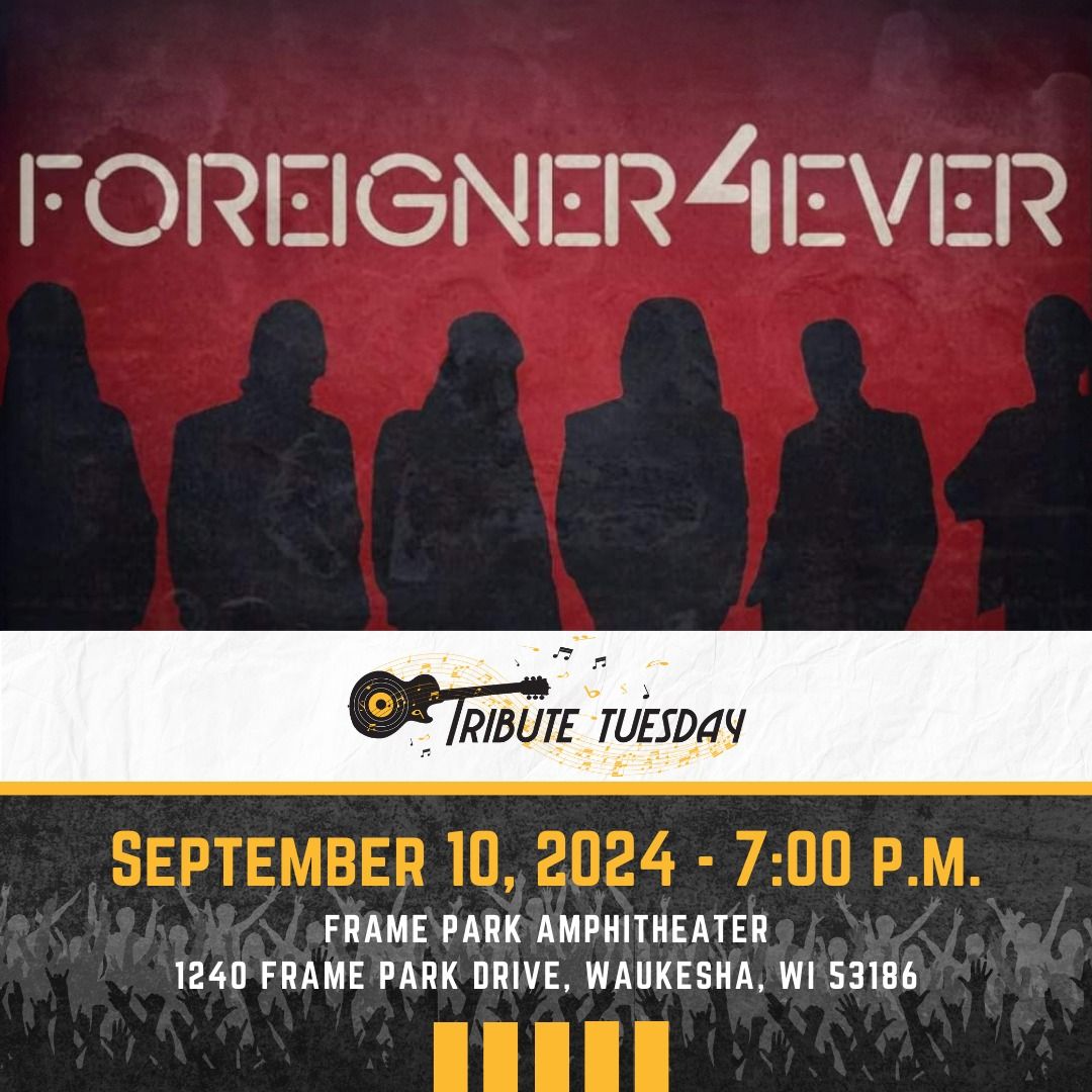 Tribute Tuesday - Foreigner