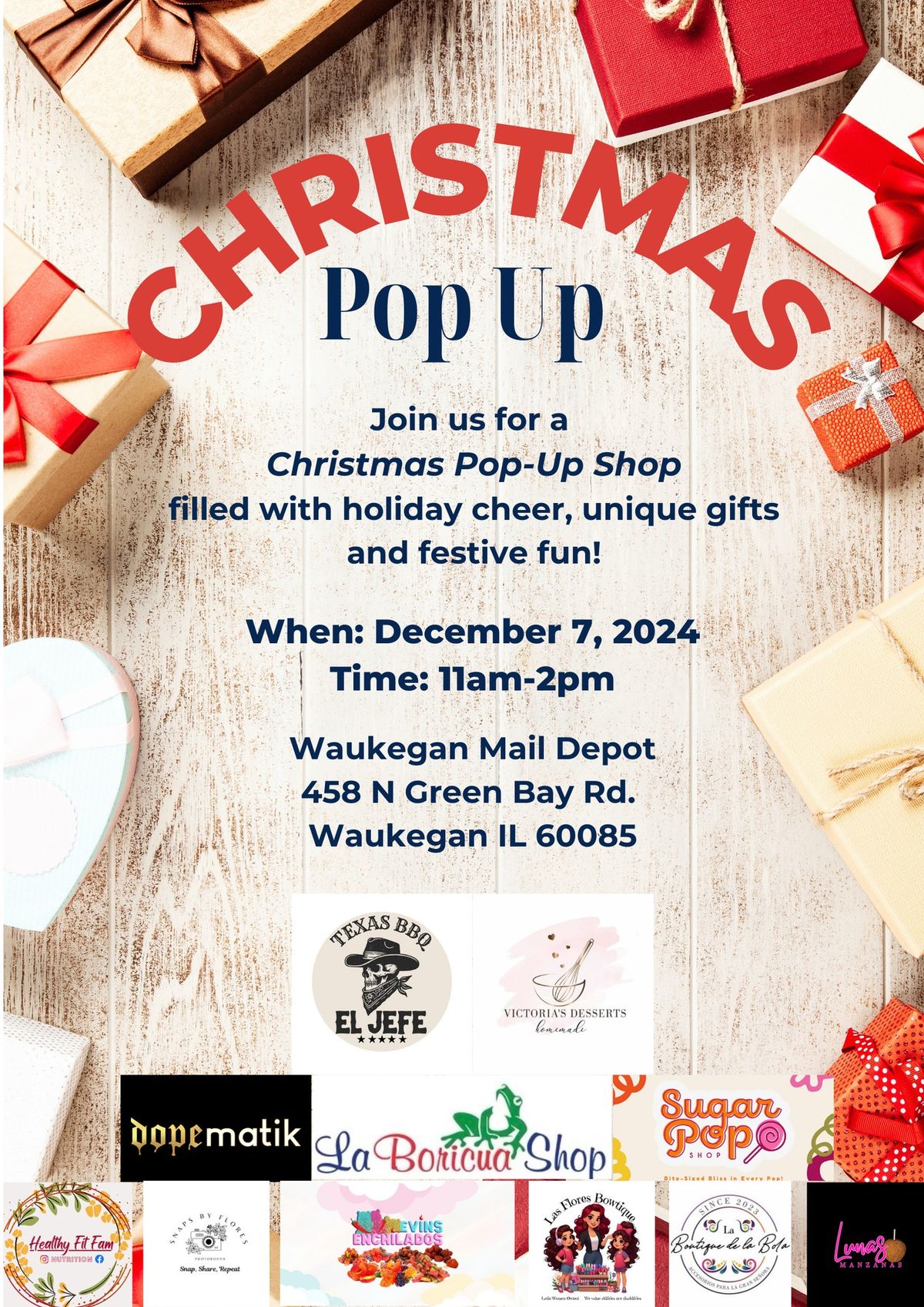 Christmas Pop Up 