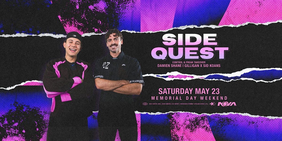 Guestlist for Nova: Sidequest
