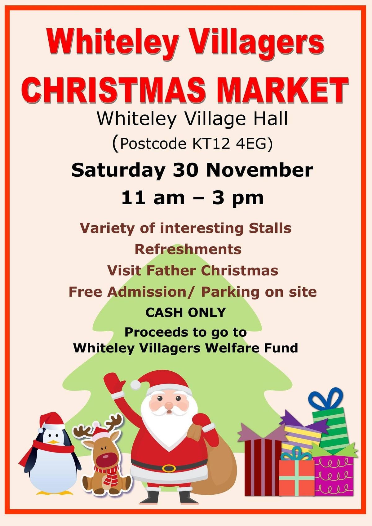 Whiteley Villagers Christmas Market 