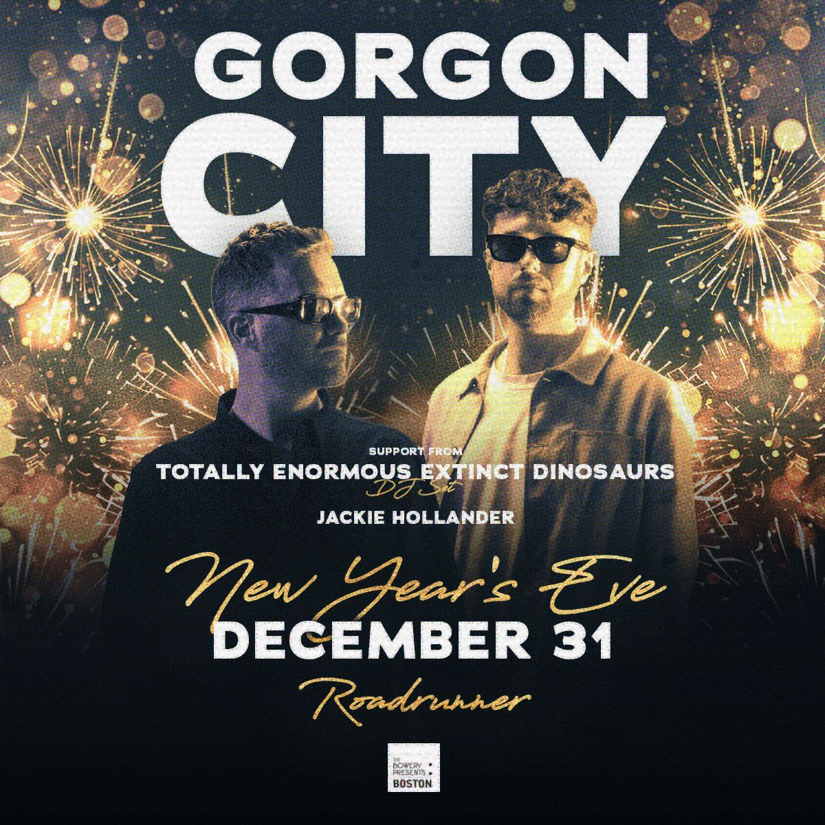 Gorgon City with Totally Enormous Extinct Dinosaurs (DJ Set) and Jackie Hollander (21+)