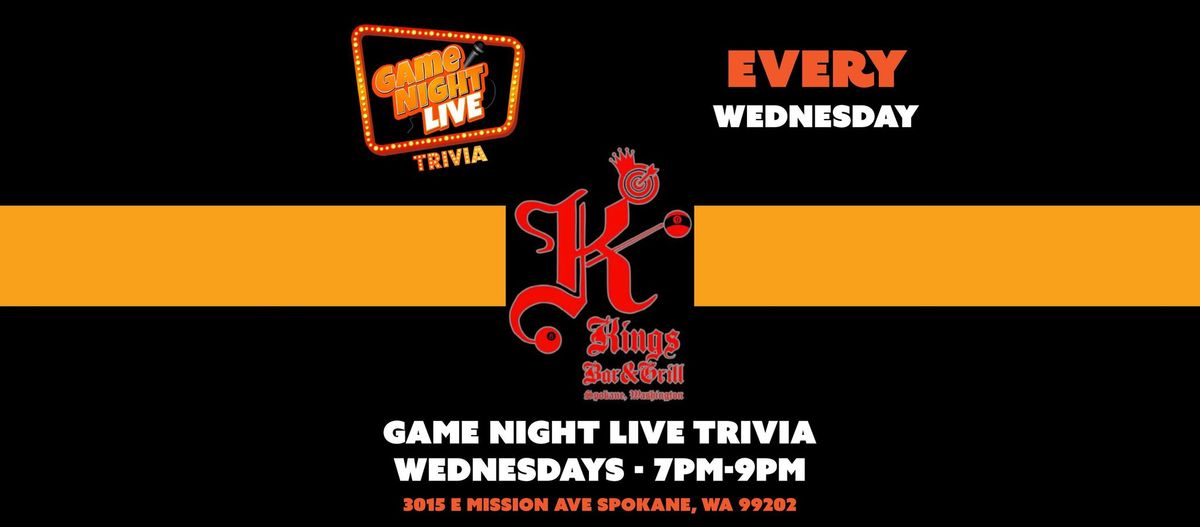 Game Night Live at Kings Bar & Grill