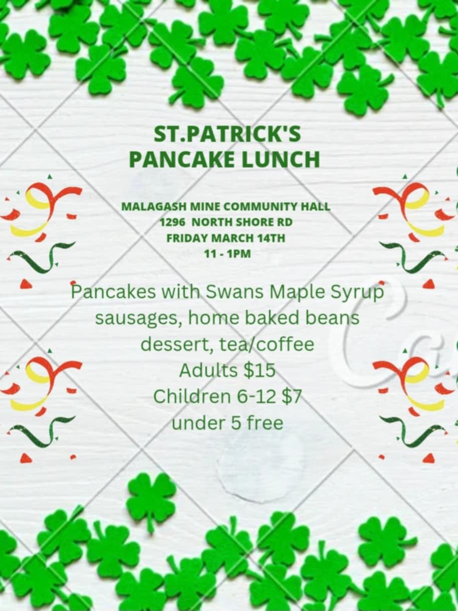 St Patrick\u2019s day Pancake Brunch 