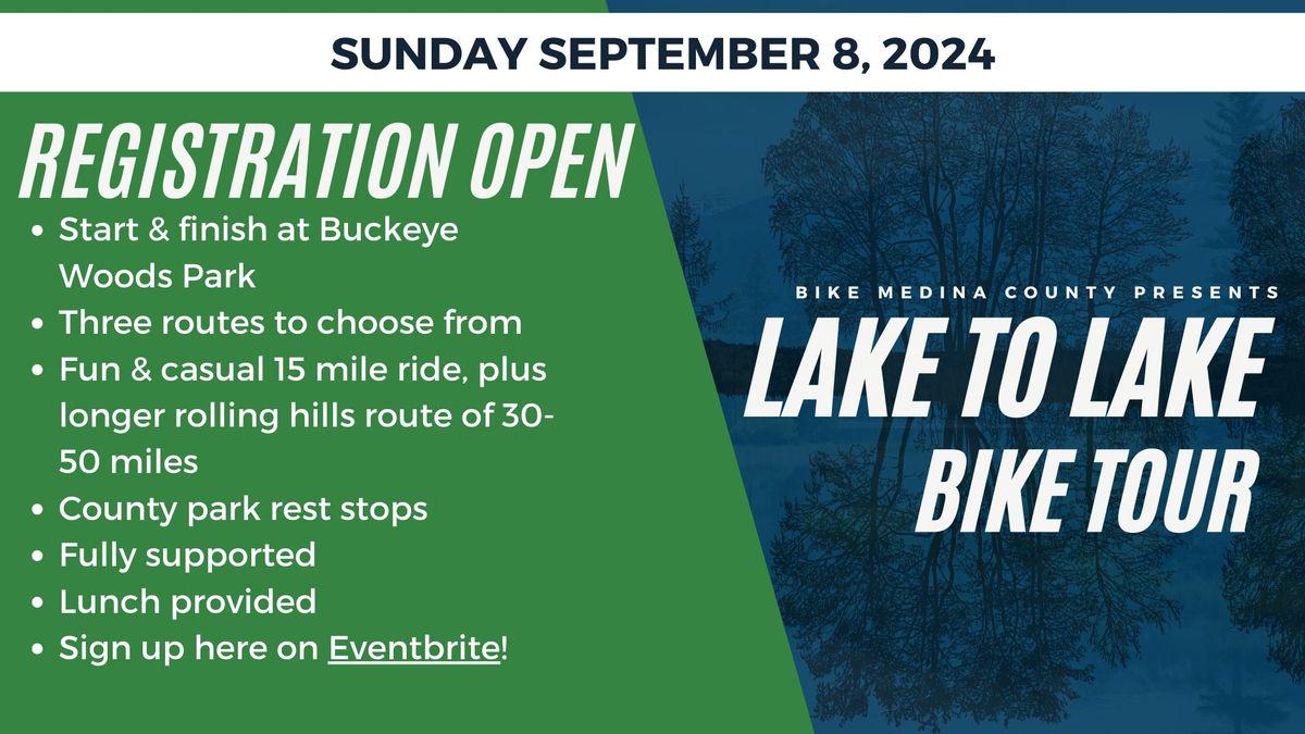 Lake to Lake Bike Tour