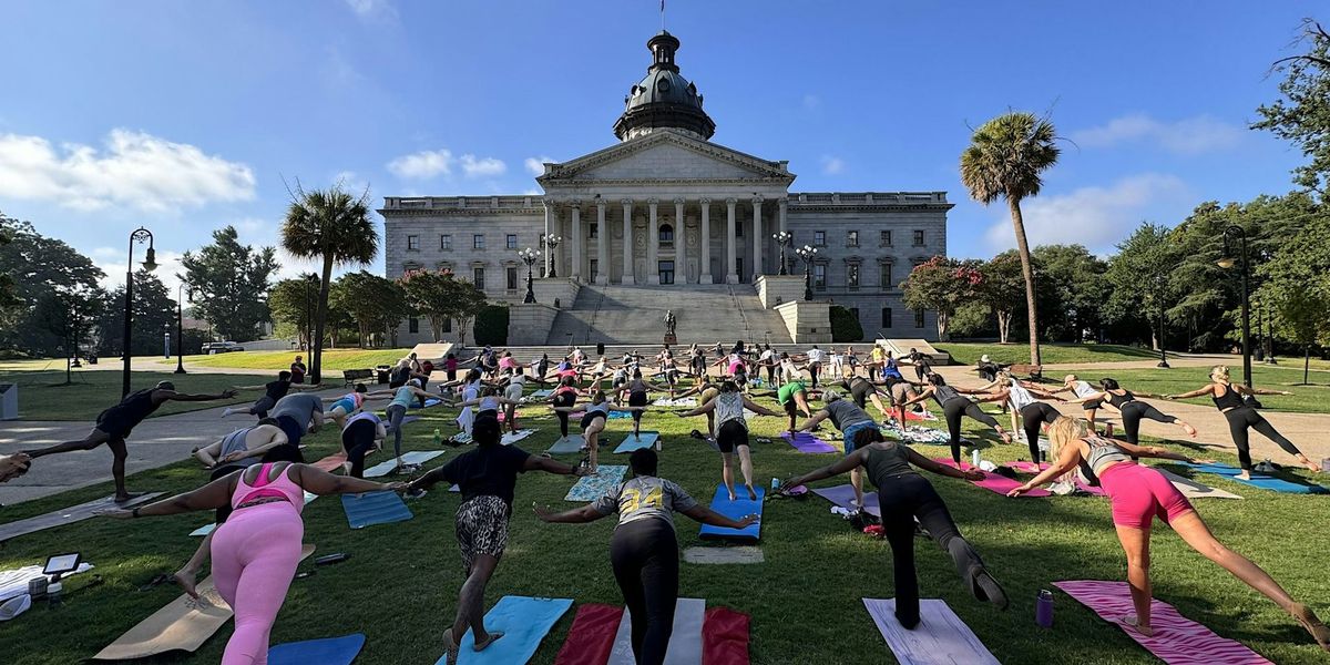 Free Yoga at SC Statehouse to honor World Mental Health Day