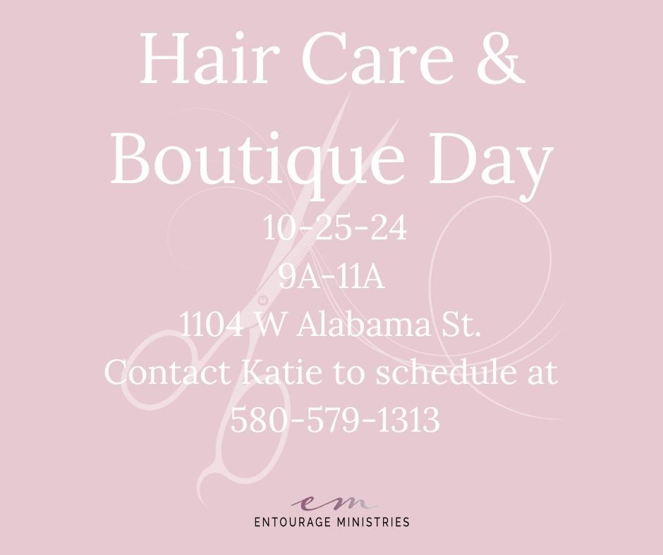 October Entourage Hair Care & Shop Day!