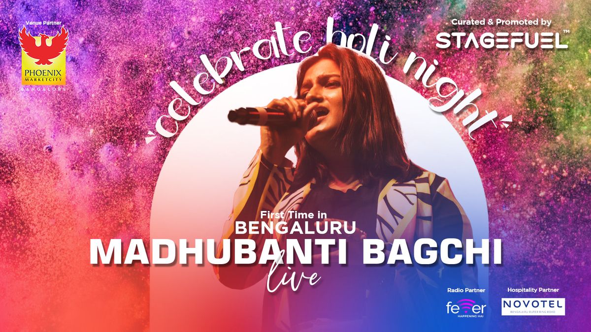 MADHUBANTI BAGCHI LIVE IN CONCERT BENGALURU