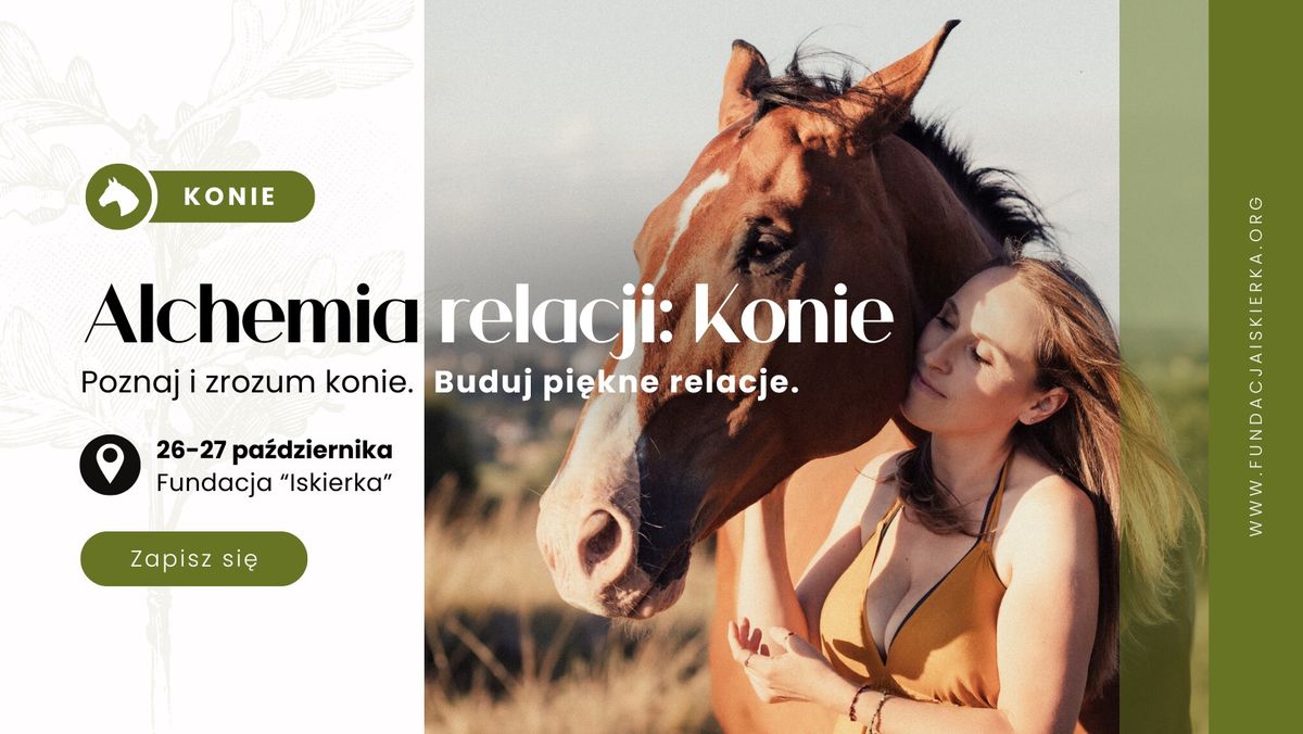 ALCHEMIA RELACJI: KONIE - poznaj i zrozum konie