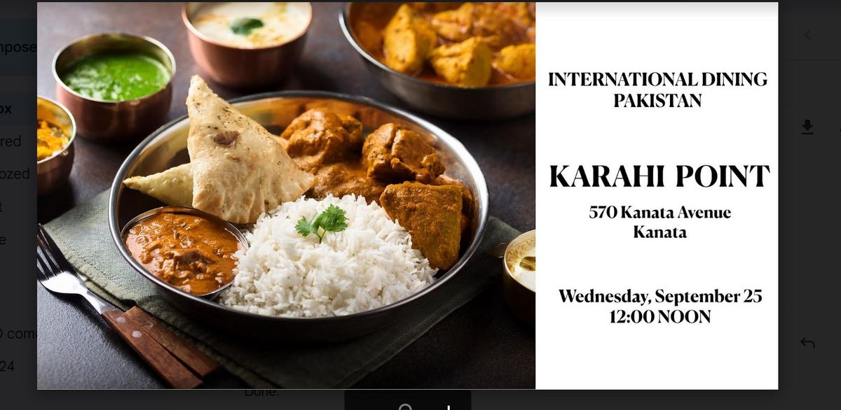 International Dining  Pakistan 