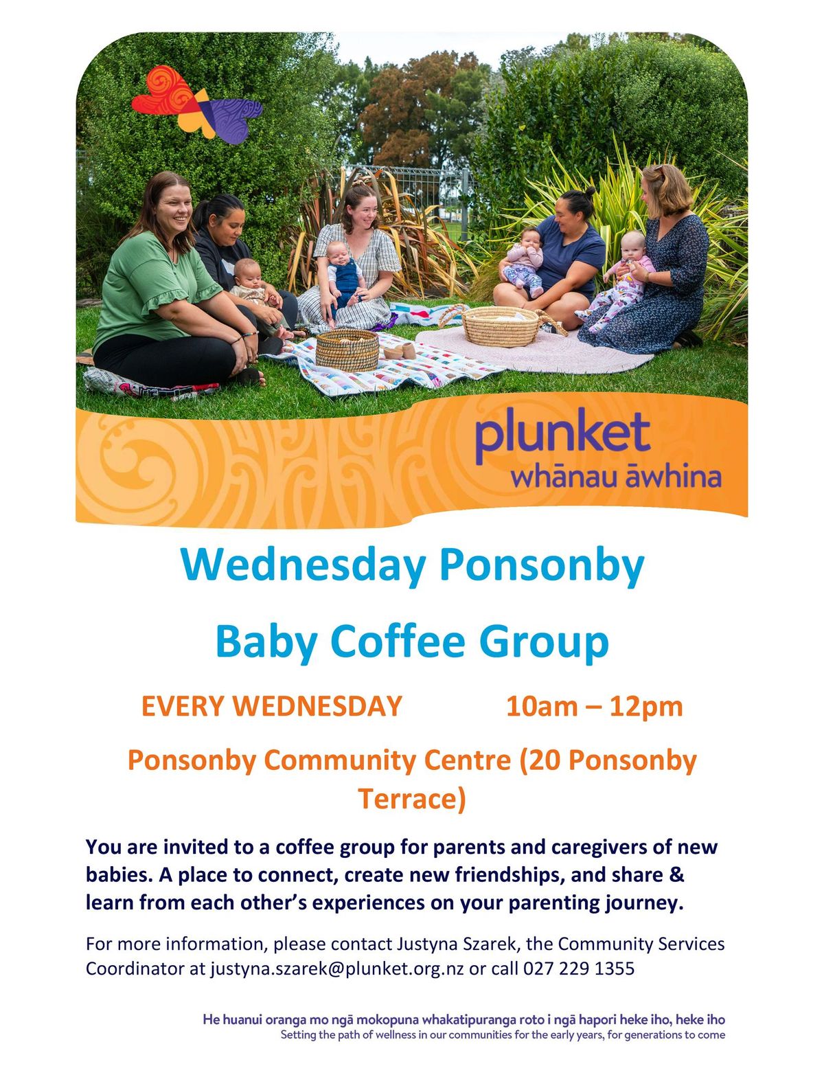 Coffee group for new Mums - Auckland Inner City Plunket