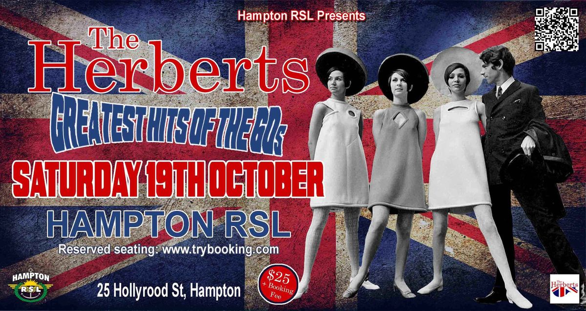 Hampton RSL Presents The Herberts Greatest Hits of the 60s.