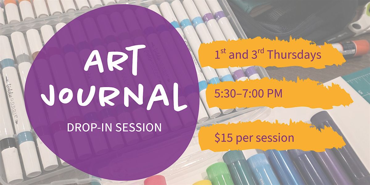 Drop-In Art Journal Session: Create in Community