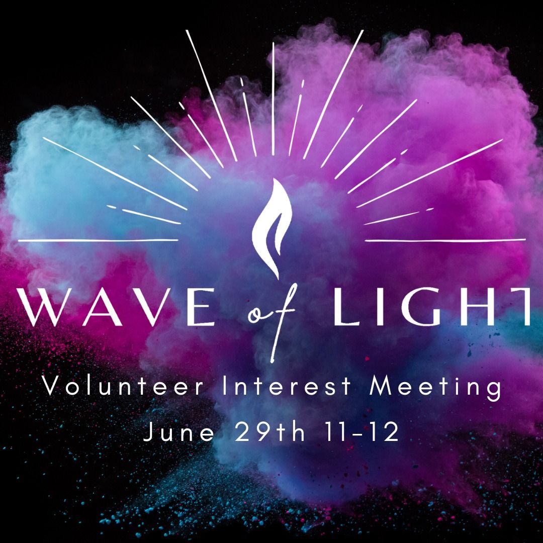 Wave of Light Volunteer Interest Meeting
