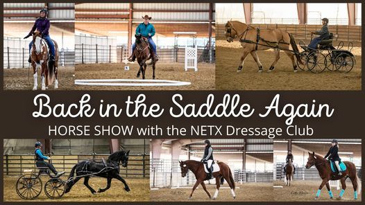 Back In The Saddle Again Horse Show Hopkins County Regional Civic Center Cumby 1 May 21