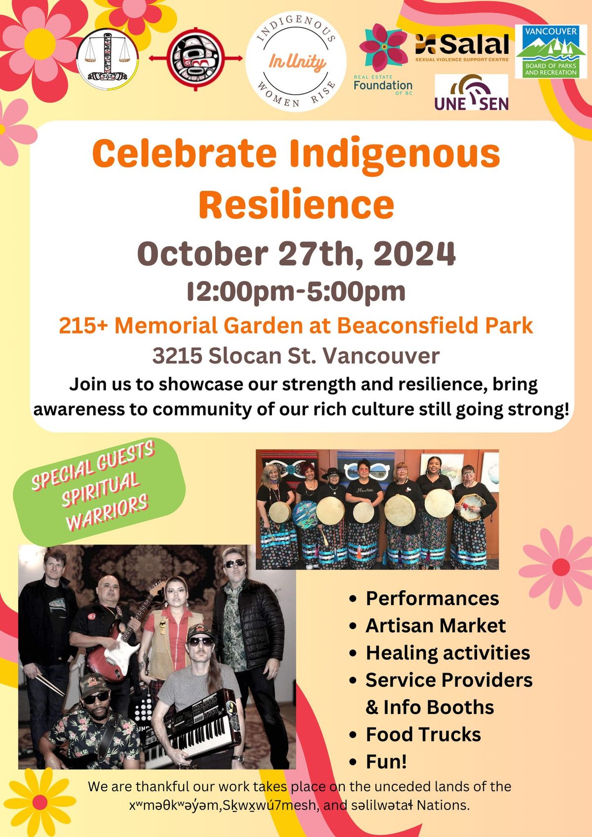 Celebrate Indigenous Resilience festival