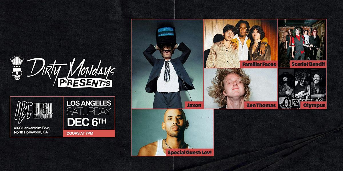 DIRTY MONDAYS PRESENTS: JAXON