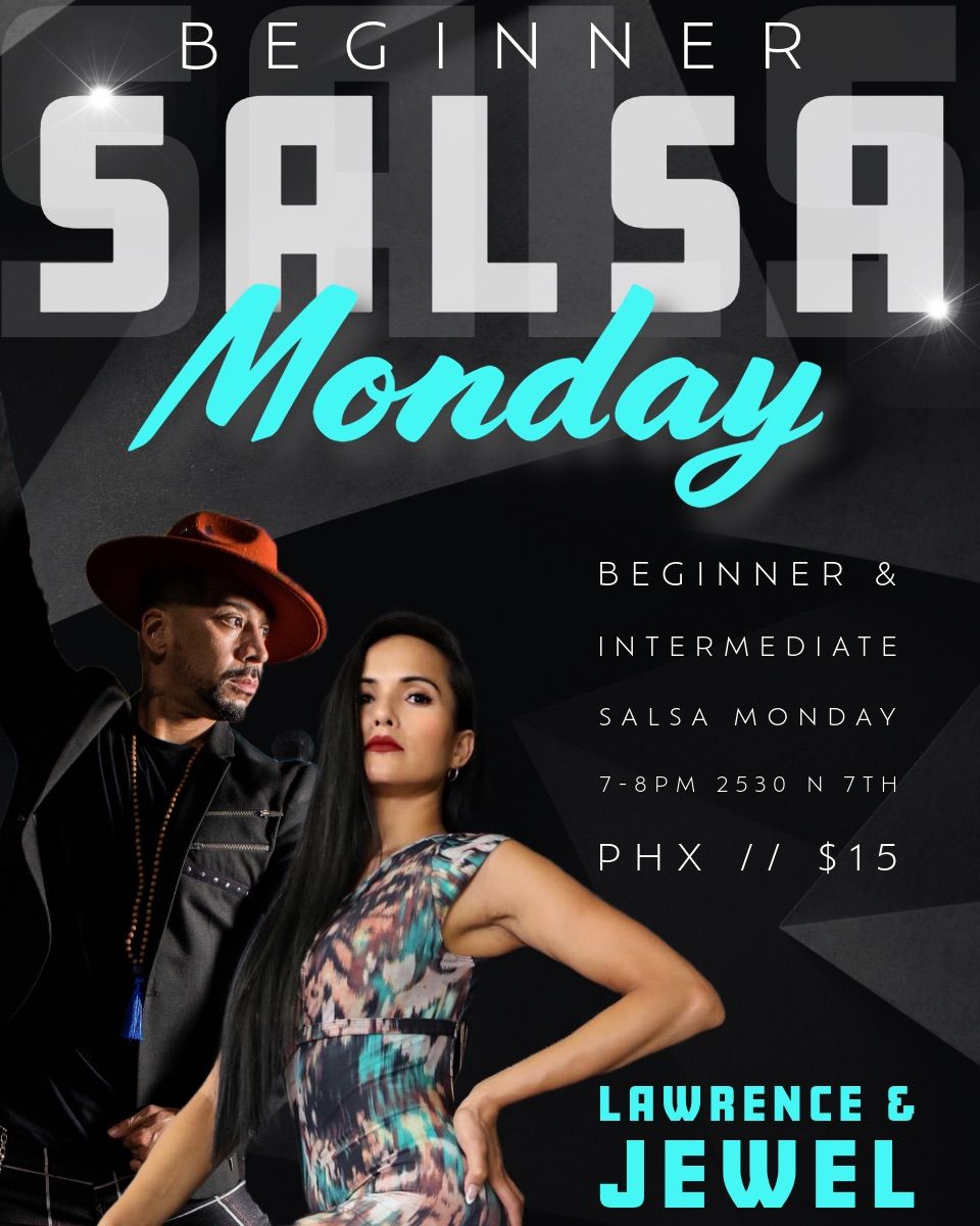 Monday Beginner Salsa with Lawrence & Jewel! 