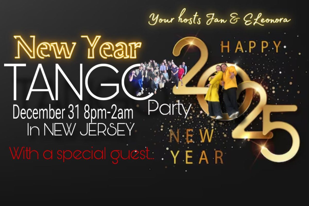 New Year Tango Party 2025 in New Jersey  