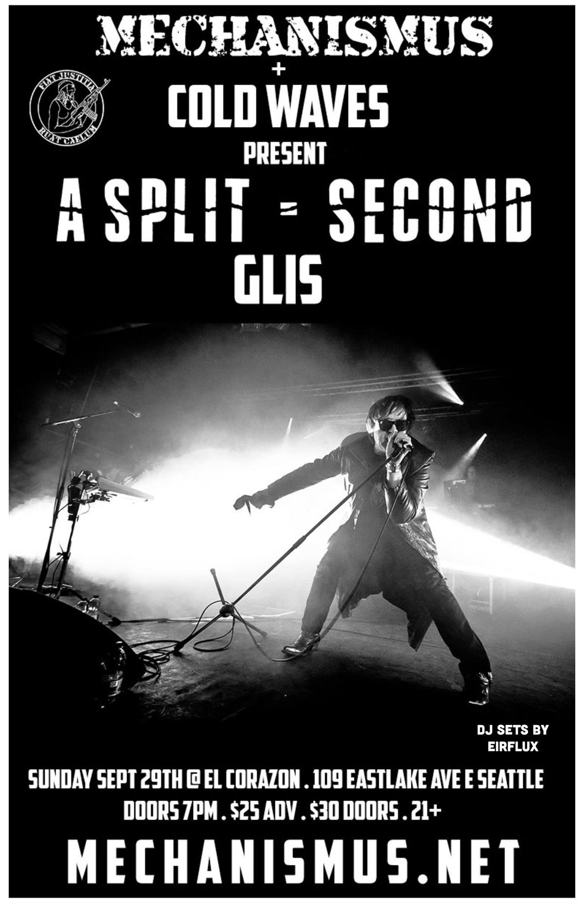 Mechanismus + Coldwaves Present A Split Second | GLIS | + guests