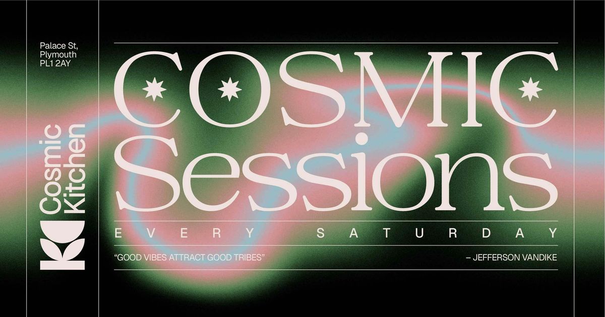 Cosmic Sessions: w\/ Sammy Jo, LOIS & Gabriela {All Female line up} {house, tech, minimal, techno}