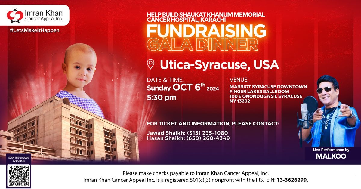 Utica-Syracuse Fundraising Gala Dinner | USA