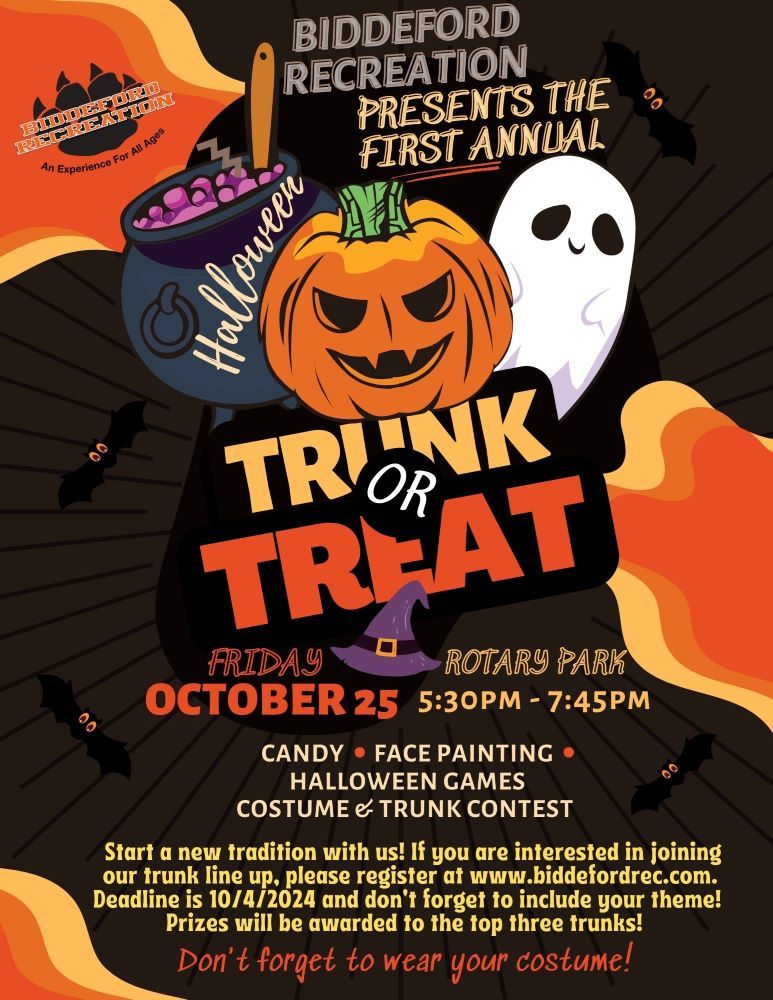 Halloween: Trunk or Treat!