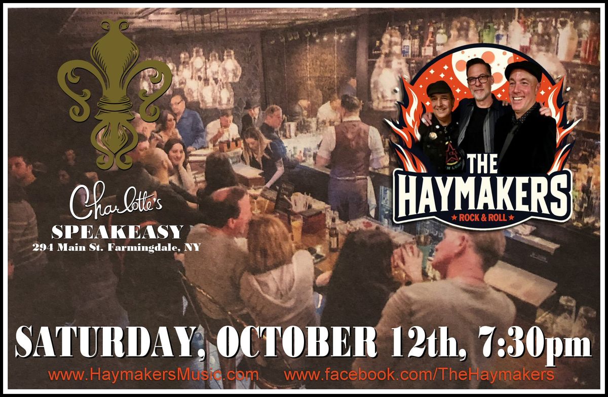 The Haymakers at Charlotte's Speakeasy!