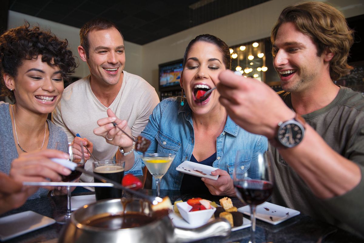 BEST FONDUE FRIENDS FOREVER WEDNESDAY!