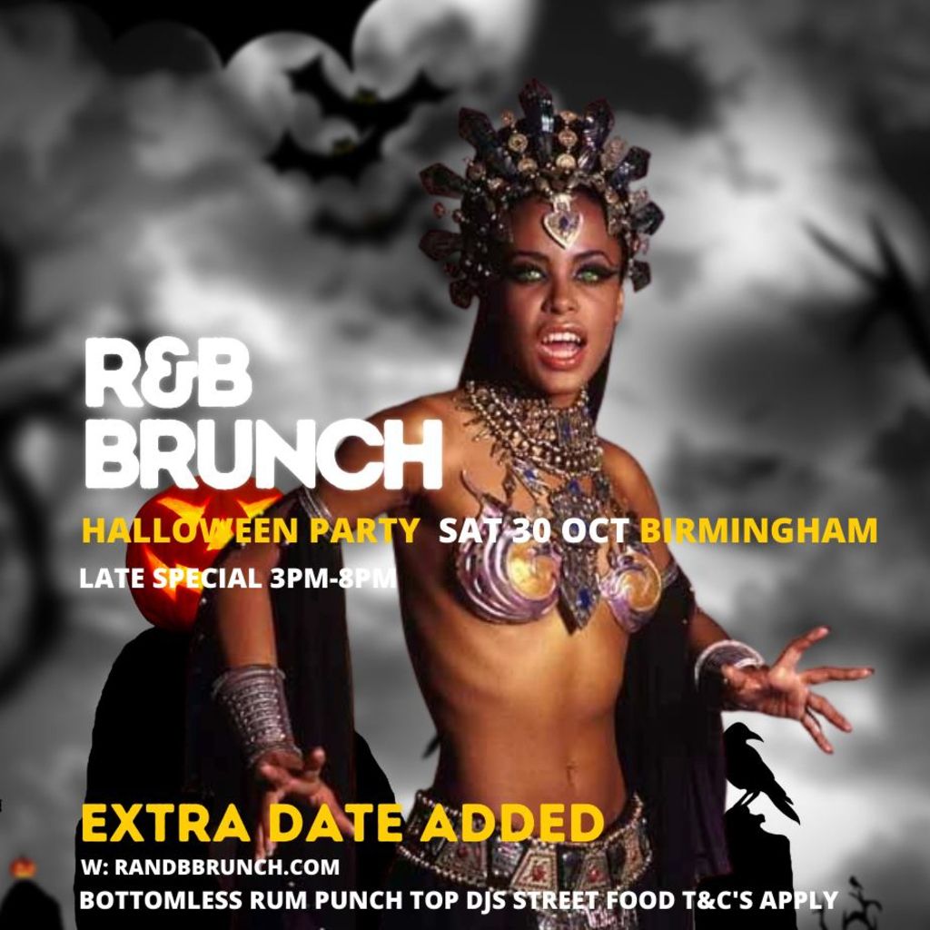 R&B Brunch HALLOWEEN - Late Session
