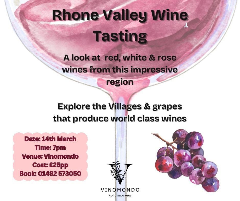 Rhone Valley Wine Tasting