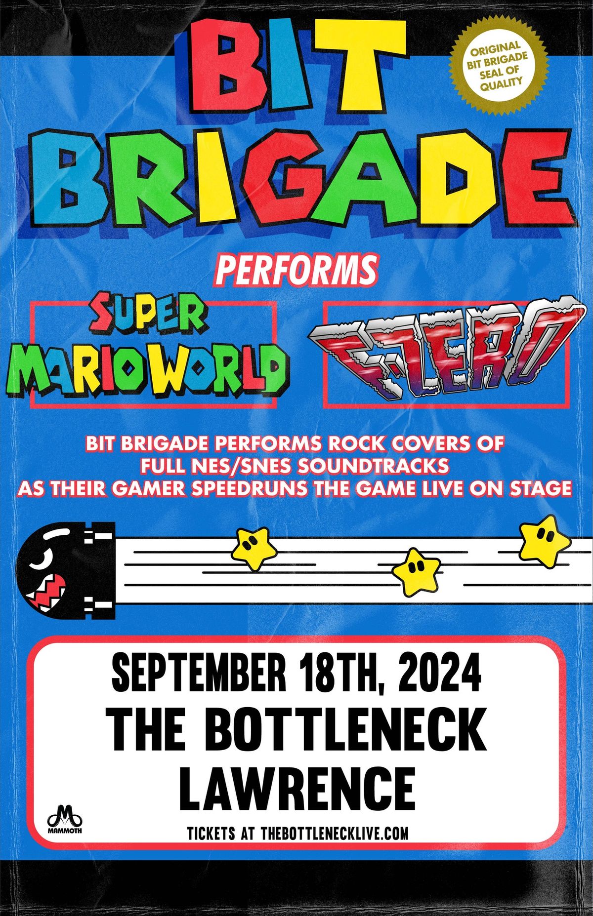 Bit Brigade Performs "Super Mario World" + "F-Zero" LIVE at The Bottleneck