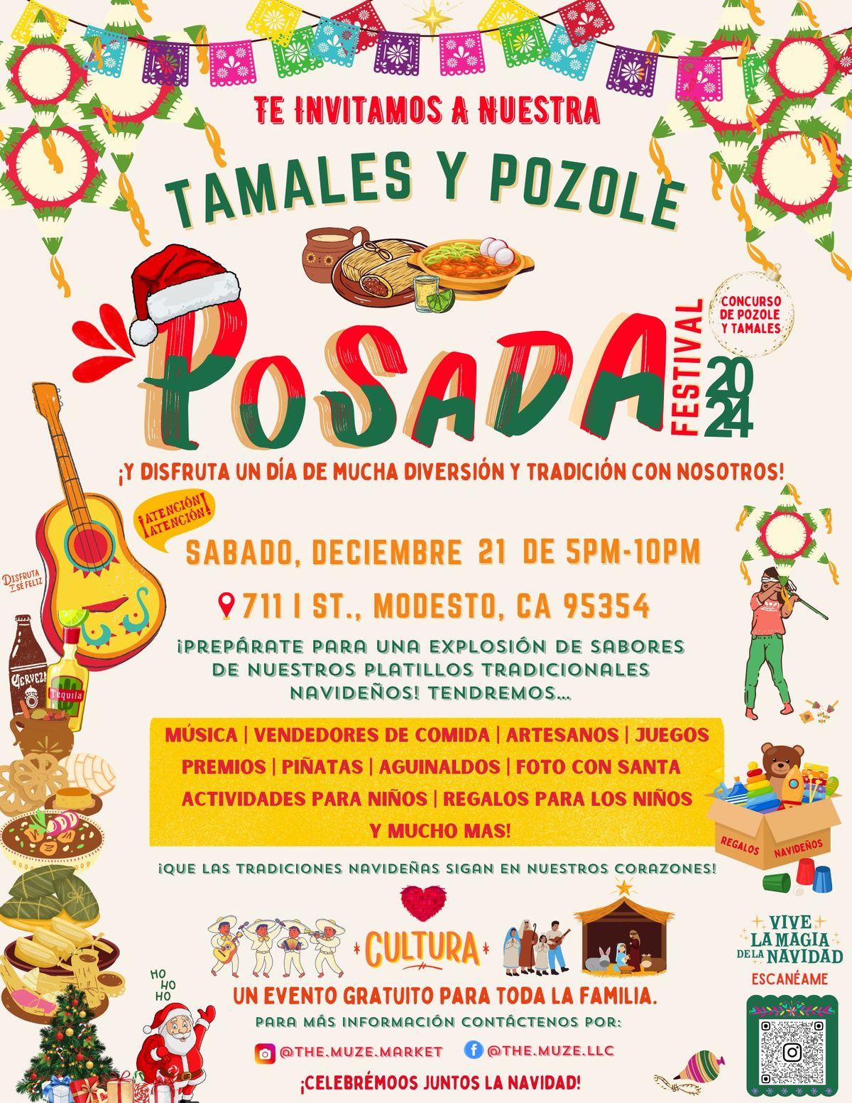 Tamales Y Pozole Posada Festival 2024