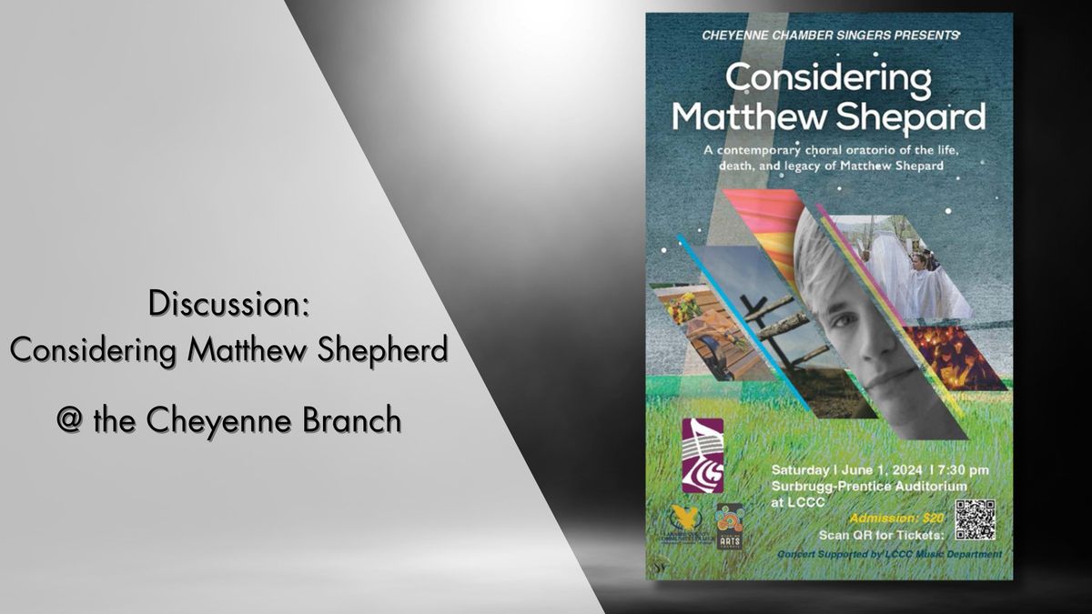 Discussion: Considering Matthew Shepherd