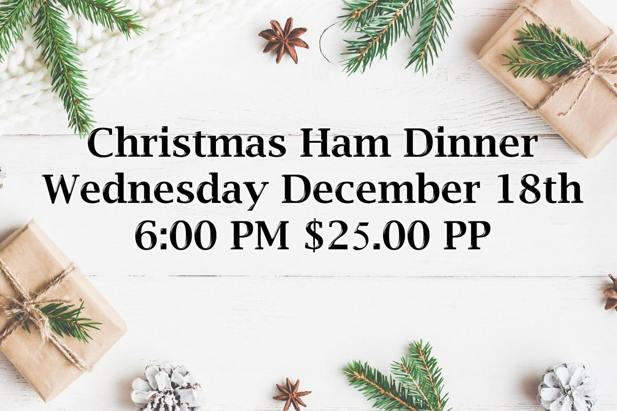 Christmas Ham Dinner