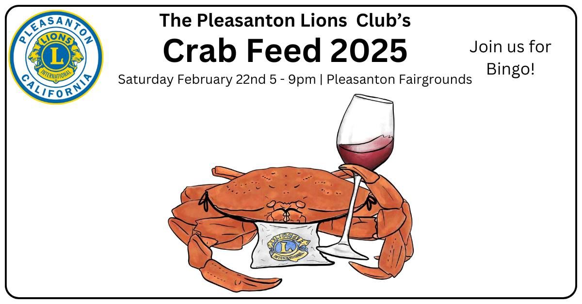 Pleasanton Lions Club - Crab Feed 2025