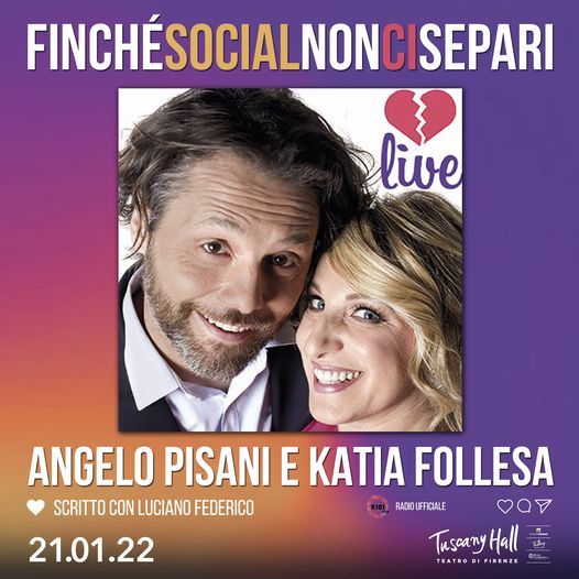 Finch\u00e8 social non ci separi-Pisani & Follesa| Firenze